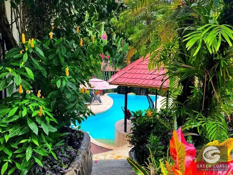 Turnkey Ojochal Jungle Resort: 6 Villas, Saltwater Pool, Yoga Deck & River Access — view 4, Ojochal, Osa, Costa Rica