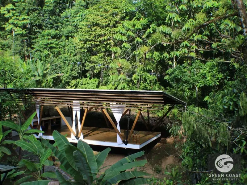 Turnkey Ojochal Jungle Resort: 6 Villas, Saltwater Pool, Yoga Deck & River Access — view 37, Ojochal, Osa, Costa Rica
