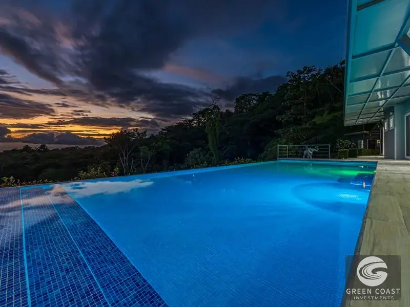 Luxury 5-BR Ocean View Villa with Infinity Pool in Exclusive Uvita Gated Community — view 3, Bahía Ballena, Osa, Costa Rica
