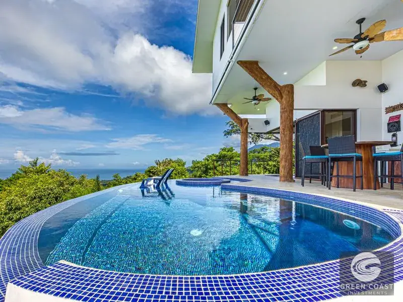 Uvita Luxury Estate: Panoramic Whale's Tail Ocean Views & Private Guest House — view 9, Uvita, Uvita, Costa Rica