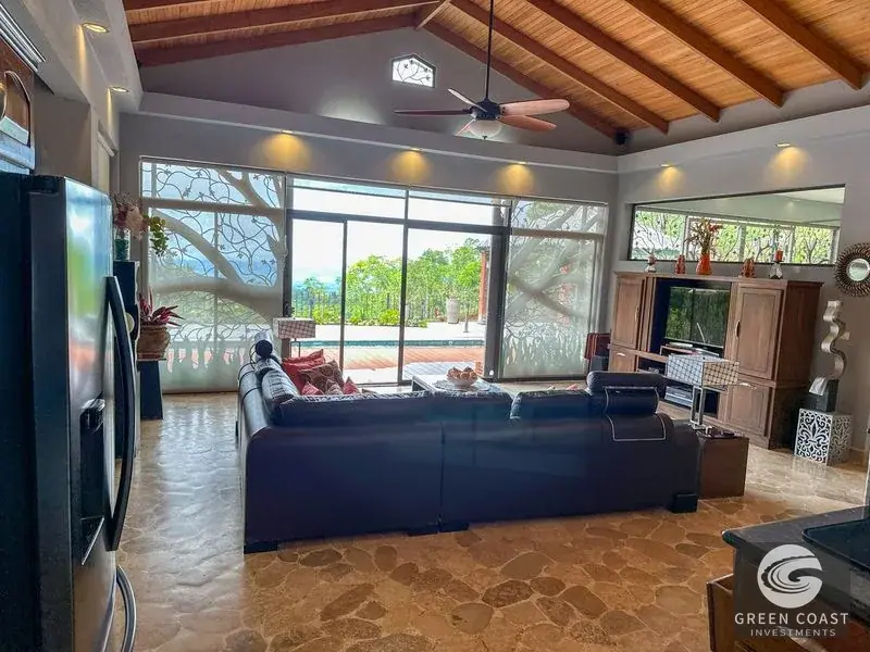 Luxurious 10-Acre Eco-Estate with Dual Residences, Salt-Water Pool, and Mountain Views in San Jeronimo — view 4, San Jeronimo, Perez Zeledon, Costa Rica