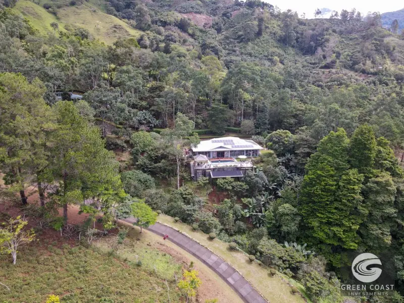 Luxurious 10-Acre Eco-Estate with Dual Residences, Salt-Water Pool, and Mountain Views in San Jeronimo — view 49, San Jeronimo, Perez Zeledon, Costa Rica