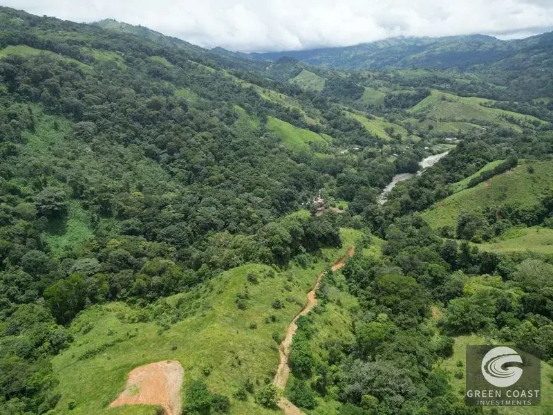 165-Acre Dominical Ocean-View Farm with Natural Springs, Waterfalls, and Riverfront — view 13, Dominical, Osa, Costa Rica