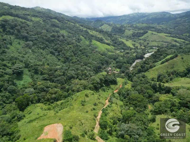 165-Acre Dominical Ocean-View Farm with Natural Springs, Waterfalls, and Riverfront — view 46, Dominical, Osa, Costa Rica