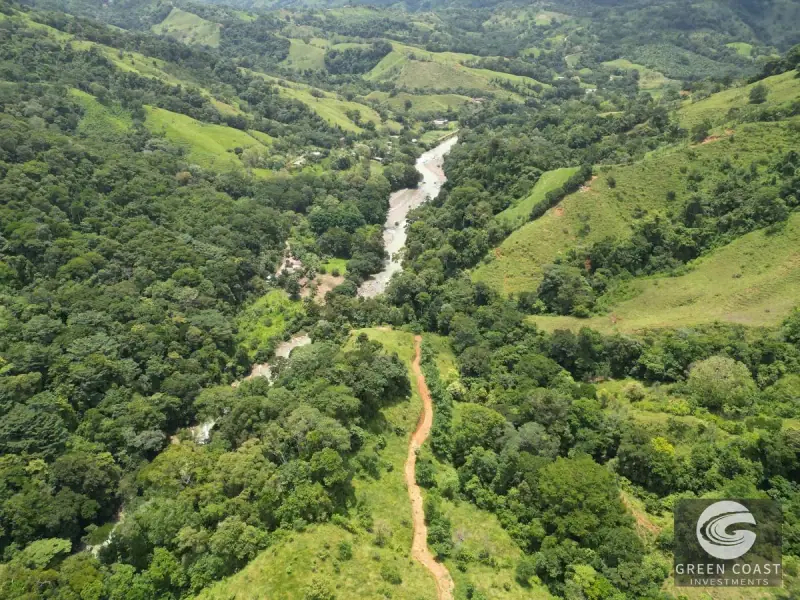 165-Acre Dominical Ocean-View Farm with Natural Springs, Waterfalls, and Riverfront — view 47, Dominical, Osa, Costa Rica