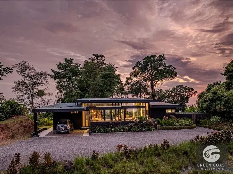 Modern Luxury Villa with Triple Ocean & Mountain Views in Portalón Hills — view 1, Quepos, Costa Rica