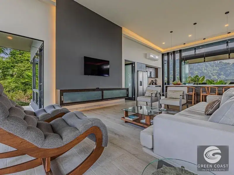Modern Luxury Villa with Triple Ocean & Mountain Views in Portalón Hills — view 22, Quepos, Costa Rica