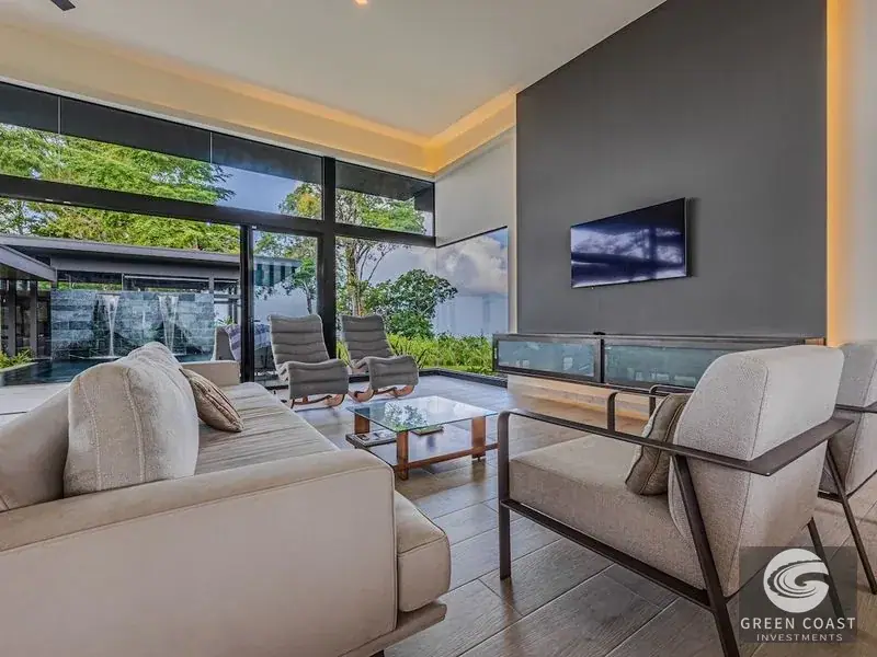 Modern Luxury Villa with Triple Ocean & Mountain Views in Portalón Hills — view 23, Quepos, Costa Rica