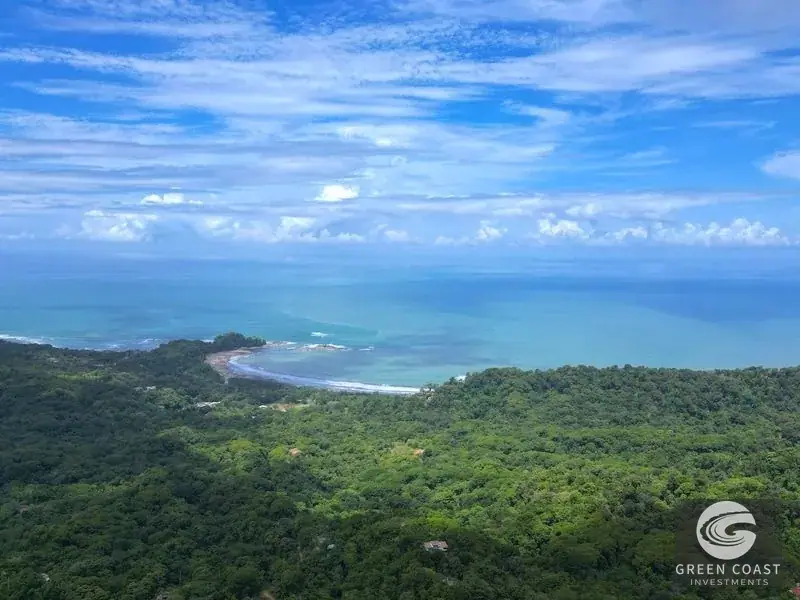 Dominical Ocean-View Estate: 5 Acres with Starter Home, Dual Building Lots & Panoramic Vistas — view 1, Bahía Ballena, Osa, Costa Rica