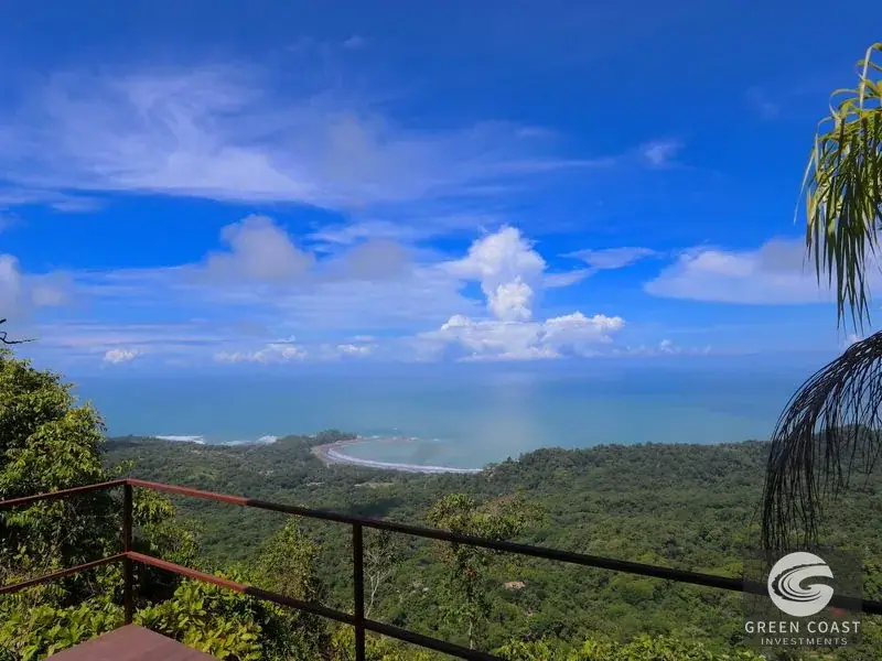 Dominical Ocean-View Estate: 5 Acres with Starter Home, Dual Building Lots & Panoramic Vistas — view 5, Bahía Ballena, Osa, Costa Rica