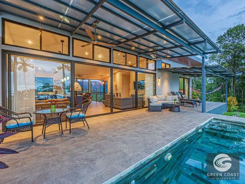 Luxury Ocean-View Estate with Main Villa, Two Guest Houses, and Dual Infinity Pools in Quepos — view 5, Savegre, Quepos, Costa Rica