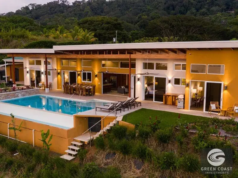 Luxury 4BR Ocean-View Villa in Uvita: Sunset Views & Bordering Nature Reserve — view 2, Bahía Ballena, Osa, Costa Rica