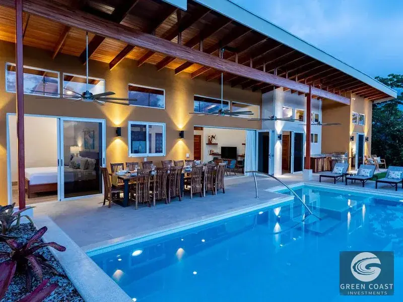Luxury 4BR Ocean-View Villa in Uvita: Sunset Views & Bordering Nature Reserve — view 3, Bahía Ballena, Osa, Costa Rica