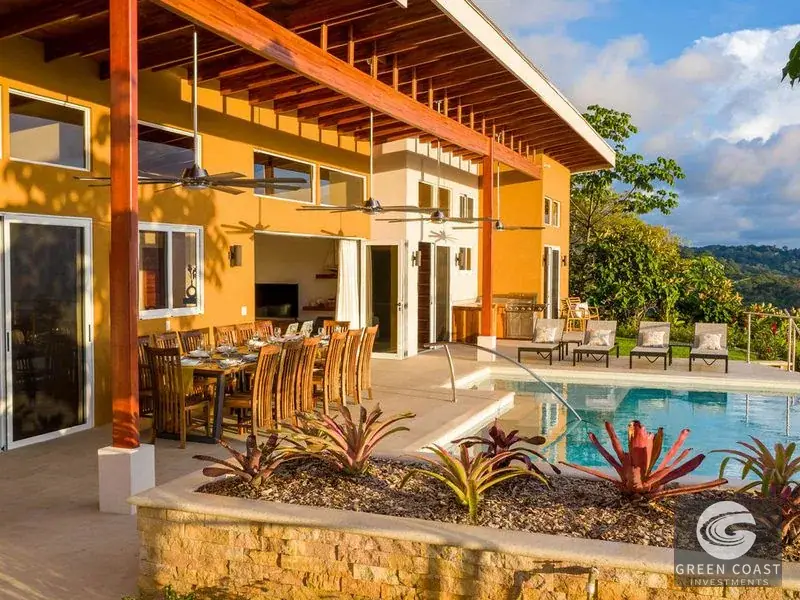 Luxury 4BR Ocean-View Villa in Uvita: Sunset Views & Bordering Nature Reserve — view 6, Bahía Ballena, Osa, Costa Rica
