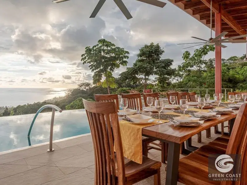 Luxury 4BR Ocean-View Villa in Uvita: Sunset Views & Bordering Nature Reserve — view 24, Bahía Ballena, Osa, Costa Rica