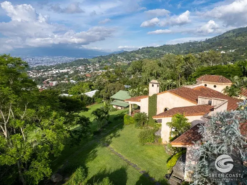 Private Mediterranean Luxury Estate on 1 Hectare with Panoramic Valley Views in Escazú — view 4, San Antonio, Escazú, Costa Rica