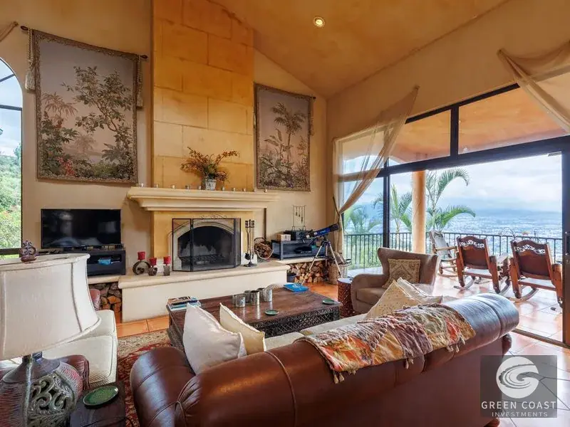 Private Mediterranean Luxury Estate on 1 Hectare with Panoramic Valley Views in Escazú — view 6, San Antonio, Escazú, Costa Rica