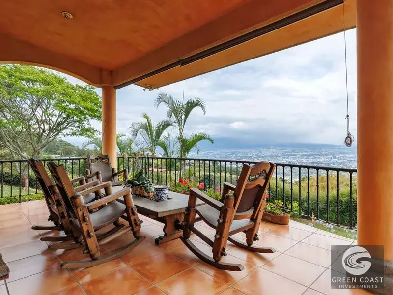Private Mediterranean Luxury Estate on 1 Hectare with Panoramic Valley Views in Escazú — view 9, San Antonio, Escazú, Costa Rica