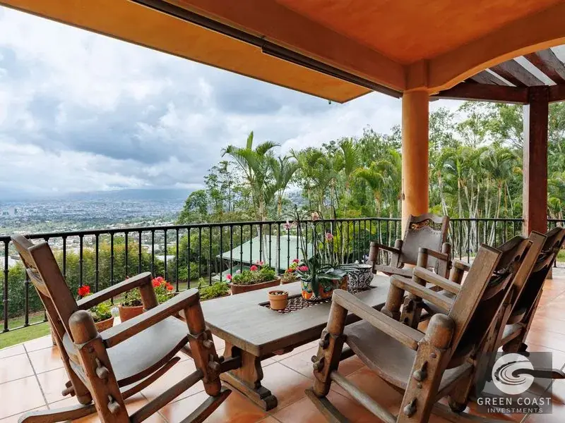 Private Mediterranean Luxury Estate on 1 Hectare with Panoramic Valley Views in Escazú — view 10, San Antonio, Escazú, Costa Rica