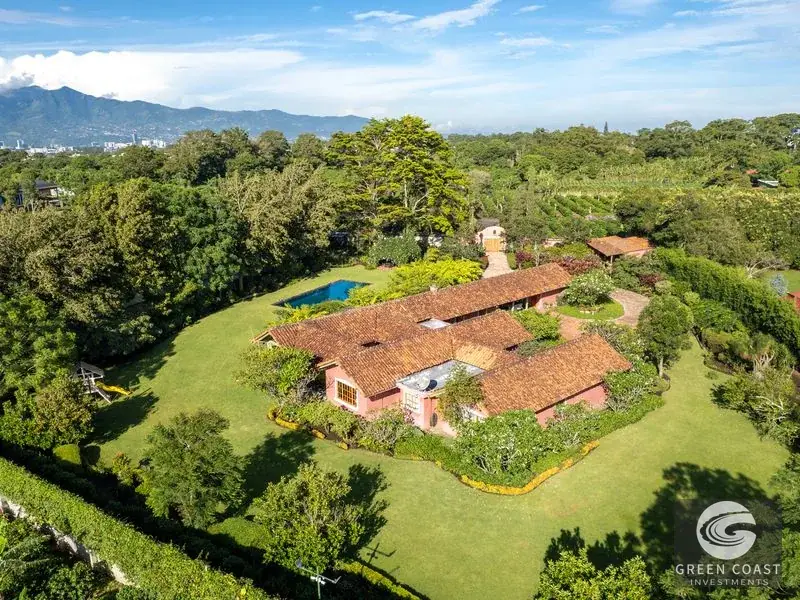 Ronald Zurcher Hacienda Estate in Heredia with Saltwater Pool & Guest Casita — view 9, Santo Tomás, Santo Domingo, Costa Rica
