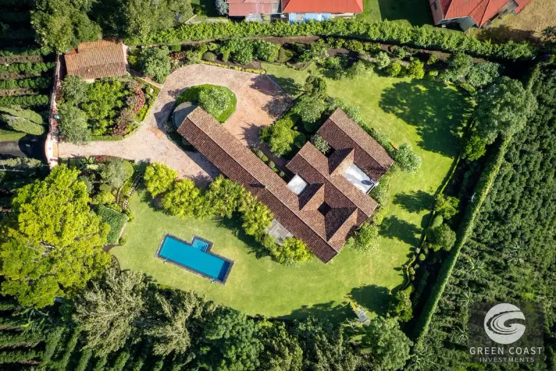 Ronald Zurcher Hacienda Estate in Heredia with Saltwater Pool & Guest Casita — view 26, Santo Tomás, Santo Domingo, Costa Rica