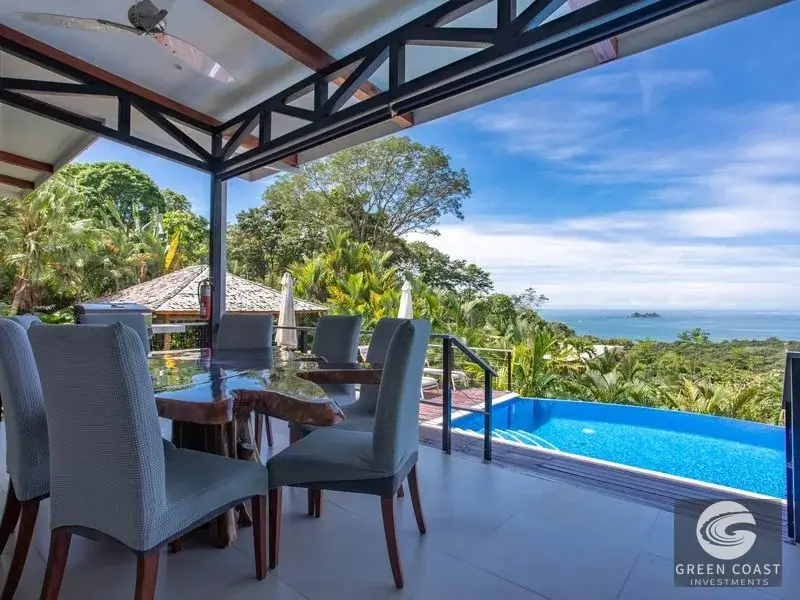 Bali-Style Ocean View Luxury Villa near Marino Ballena Park in Uvita — view 10, Uvita, Osa, Costa Rica
