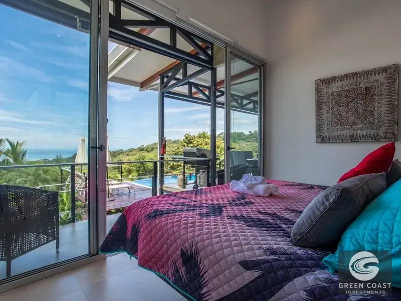 Bali-Style Ocean View Luxury Villa near Marino Ballena Park in Uvita — view 20, Uvita, Osa, Costa Rica