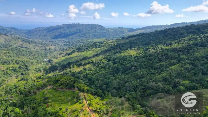 Green Coast Investments: 315-Acre Haven with Waterfalls, Ocean Views & Building Sites in Hatillo — view 41, Hatillo, Dominical, Costa Rica