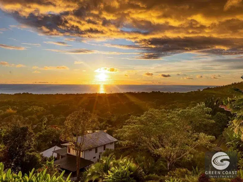 6-Bed Luxury Uvita Estate with Ocean Panorama & Sunken Pool Lounge | Green Coast Investments — view 7, Bahía Ballena, Osa, Costa Rica