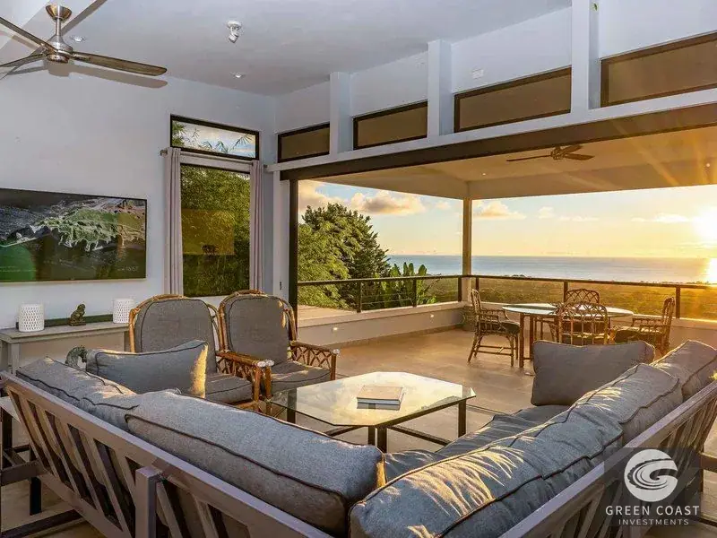 6-Bed Luxury Uvita Estate with Ocean Panorama & Sunken Pool Lounge | Green Coast Investments — view 14, Bahía Ballena, Osa, Costa Rica