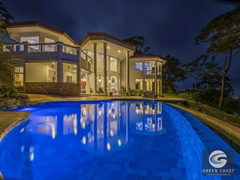 6-Bed Luxury Uvita Estate with Ocean Panorama & Sunken Pool Lounge | Green Coast Investments — view 34, Bahía Ballena, Osa, Costa Rica