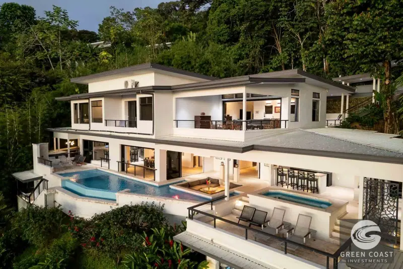 6-Bed Luxury Uvita Estate with Ocean Panorama & Sunken Pool Lounge | Green Coast Investments — view 35, Bahía Ballena, Osa, Costa Rica