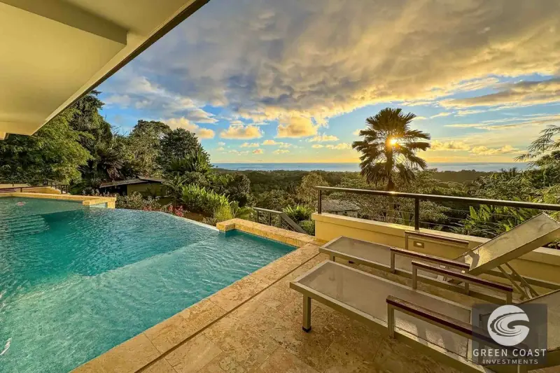 6-Bed Luxury Uvita Estate with Ocean Panorama & Sunken Pool Lounge | Green Coast Investments — view 36, Bahía Ballena, Osa, Costa Rica