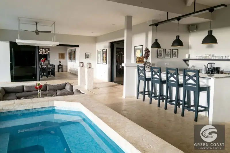 6-Bed Luxury Uvita Estate with Ocean Panorama & Sunken Pool Lounge | Green Coast Investments — view 46, Bahía Ballena, Osa, Costa Rica