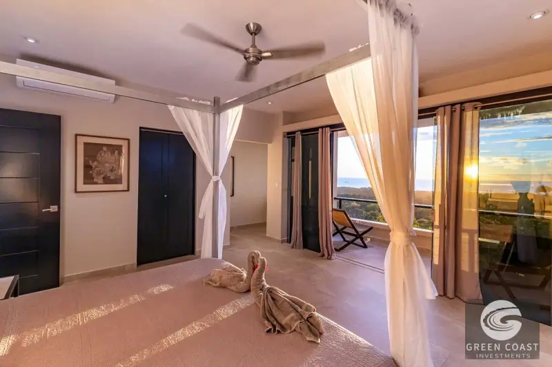 6-Bed Luxury Uvita Estate with Ocean Panorama & Sunken Pool Lounge | Green Coast Investments — view 56, Bahía Ballena, Osa, Costa Rica