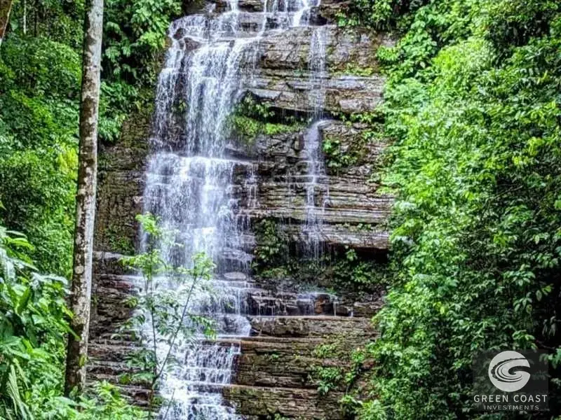 24-Hectare Eco-Estate Near Dominical Beach with Private 80m Waterfall & River Access — view 3, Baru, Perez Zeledon, Costa Rica