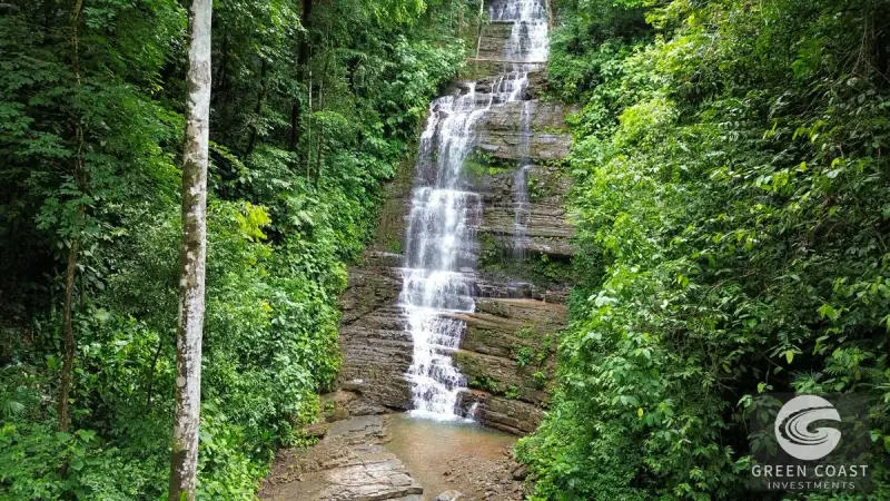 24-Hectare Eco-Estate Near Dominical Beach with Private 80m Waterfall & River Access — view 40, Baru, Perez Zeledon, Costa Rica