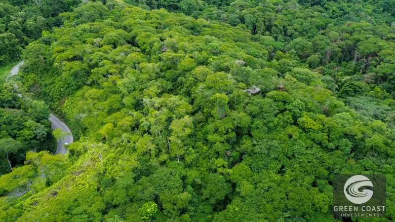 24-Hectare Eco-Estate Near Dominical Beach with Private 80m Waterfall & River Access — view 42, Baru, Perez Zeledon, Costa Rica