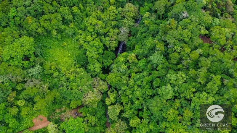 24-Hectare Eco-Estate Near Dominical Beach with Private 80m Waterfall & River Access — view 43, Baru, Perez Zeledon, Costa Rica