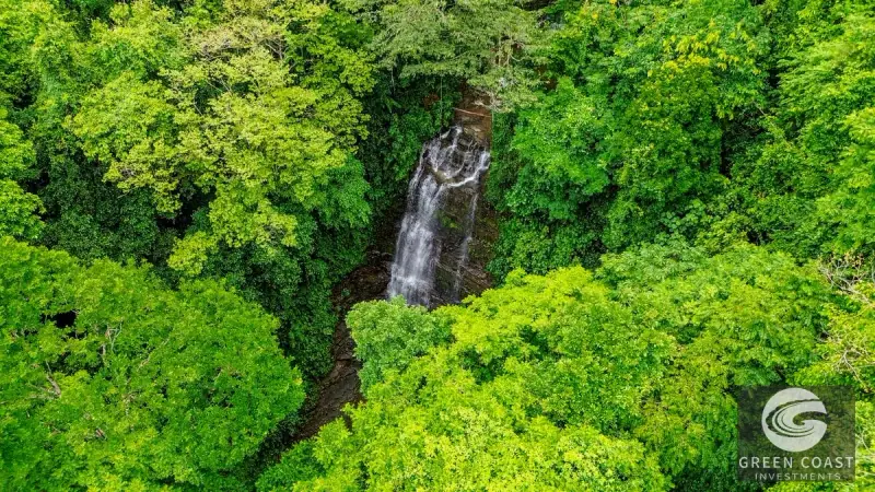 24-Hectare Eco-Estate Near Dominical Beach with Private 80m Waterfall & River Access — view 47, Baru, Perez Zeledon, Costa Rica