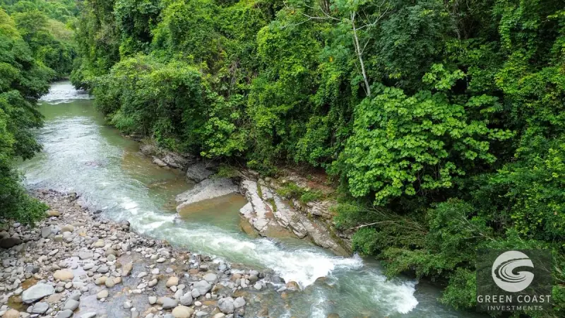 24-Hectare Eco-Estate Near Dominical Beach with Private 80m Waterfall & River Access — view 48, Baru, Perez Zeledon, Costa Rica