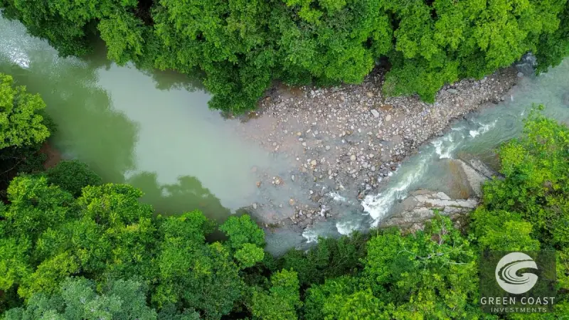 24-Hectare Eco-Estate Near Dominical Beach with Private 80m Waterfall & River Access — view 49, Baru, Perez Zeledon, Costa Rica