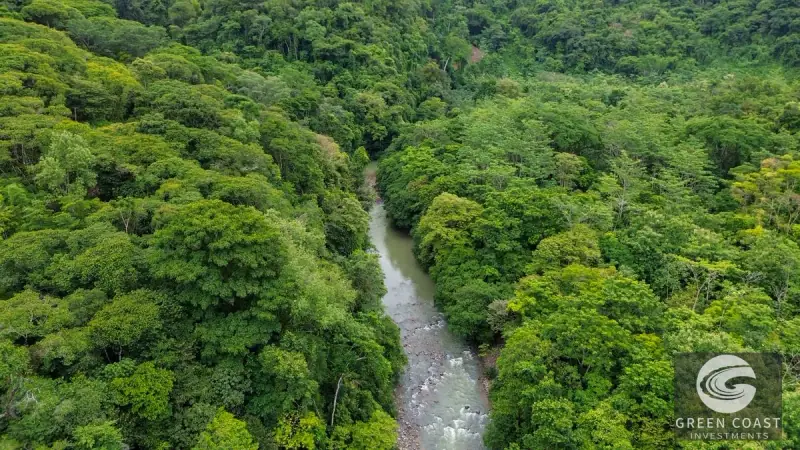 24-Hectare Eco-Estate Near Dominical Beach with Private 80m Waterfall & River Access — view 51, Baru, Perez Zeledon, Costa Rica