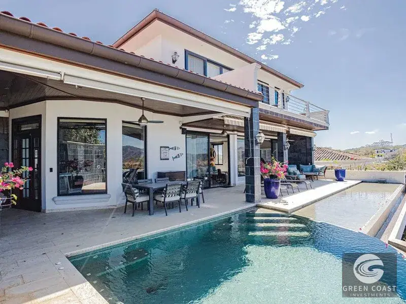 5-Bed Ocean-View Estate with Twin Pools & Private Elevator | Green Coast Investments — view 7, Playas Del Coco, Costa Rica