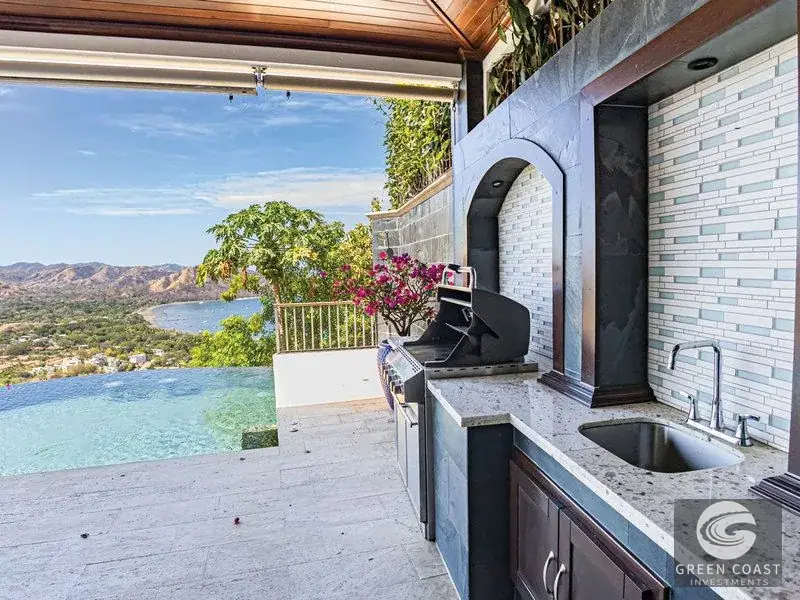 5-Bed Ocean-View Estate with Twin Pools & Private Elevator | Green Coast Investments — view 8, Playas Del Coco, Costa Rica