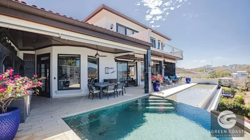5-Bed Ocean-View Estate with Twin Pools & Private Elevator | Green Coast Investments — view 41, Playas Del Coco, Costa Rica