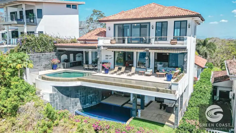 5-Bed Ocean-View Estate with Twin Pools & Private Elevator | Green Coast Investments — view 44, Playas Del Coco, Costa Rica