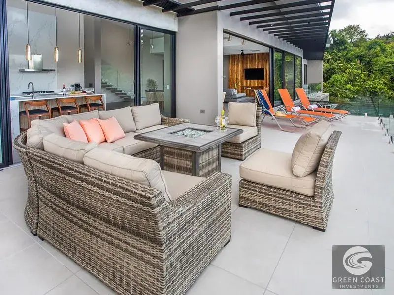 Green Coast Investments: 3BR Luxury Ocean-View Haven in Premier Gated Manuel Antonio Estate — view 16, Quepos, Costa Rica