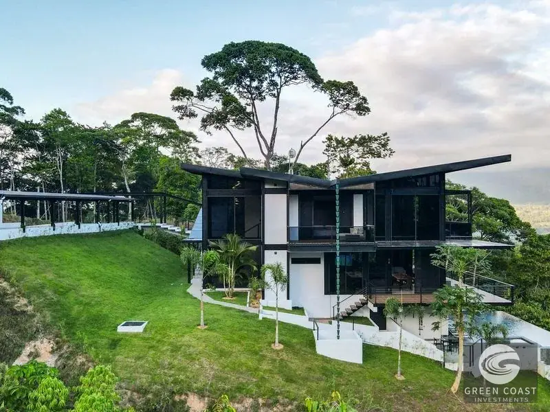 Modern 3-Bed Mountain Luxury Estate with Diamante Waterfall Views in Escaleras, Dominical — view 2, Dominical, Dominical, Costa Rica