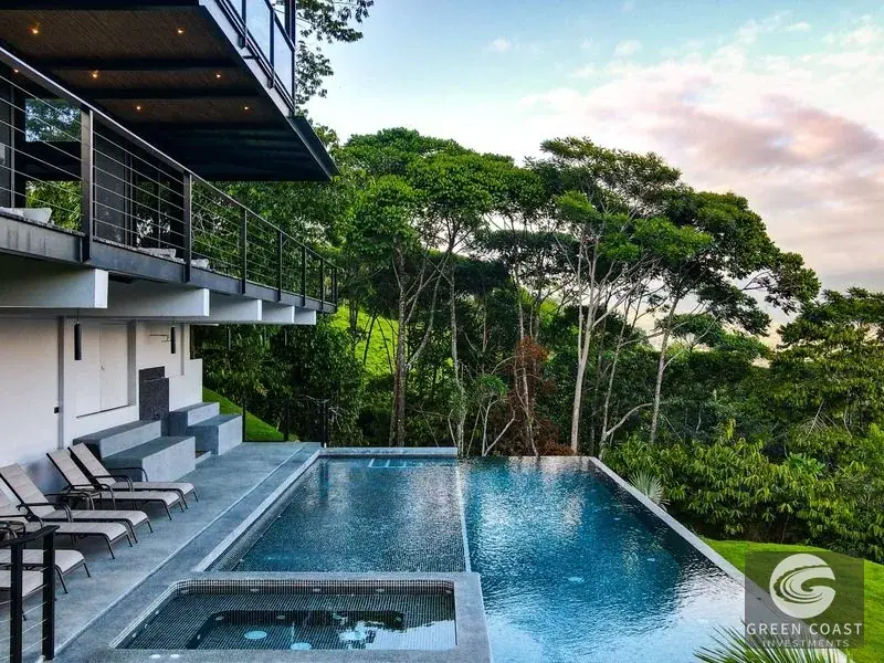 Modern 3-Bed Mountain Luxury Estate with Diamante Waterfall Views in Escaleras, Dominical — view 5, Dominical, Dominical, Costa Rica